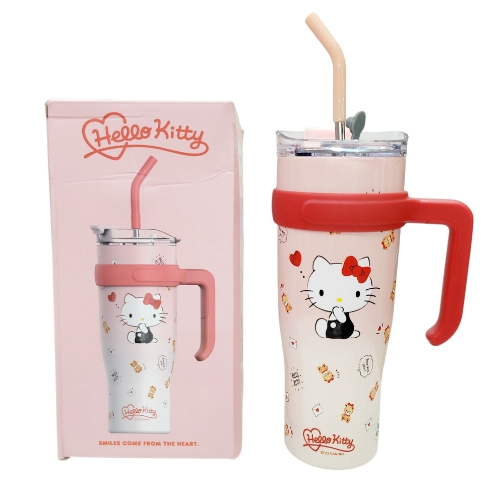 Brand New Sanrio Hello Kitty Water Bottle Tumbler 1.2L